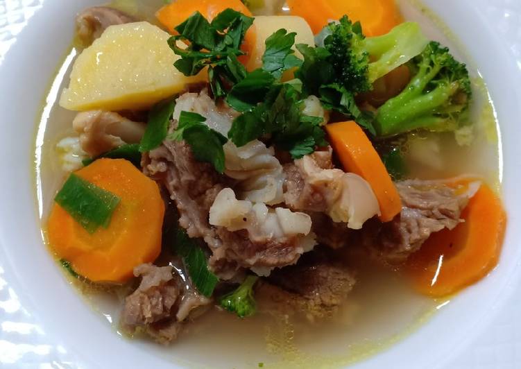Soup Daging mix sayuran