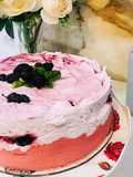 تشيز كيك التوت الاسود Blackberry Cheesecake