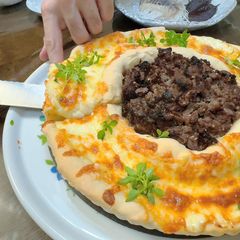A picture of Cheese Korean Bulgogi Pizza.