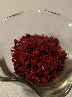 A picture of Blueberry Granita.