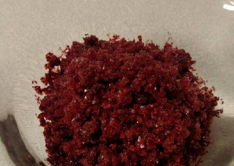 Recipe of Homemade Blueberry Granita