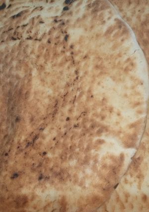 صورة لوصفة كسرة الفرينة خفيف وبنينة