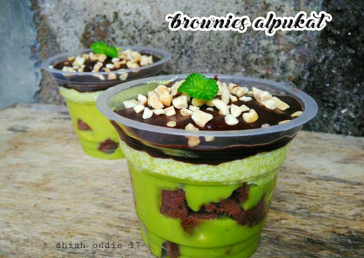 Browkat #browniesalpukat