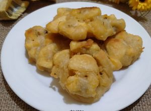 Foto resep Cimplung Pisang Kepok Keju