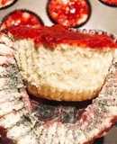 تشيز كيك فراولة كيتو 🍰