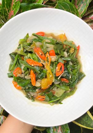 Foto resep 165. Tumis Genjer Pedas