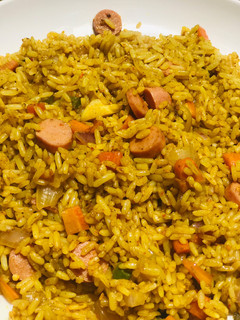 A picture of Left over special rice 🌾.