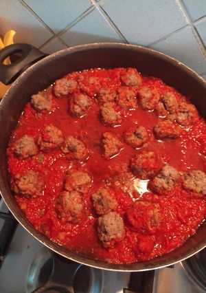 Foto di Polpette di carne al sugo