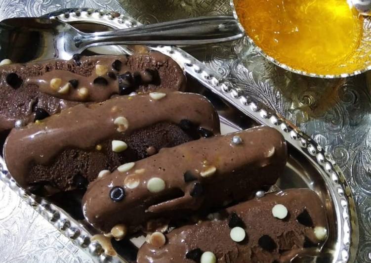 Simple Way to Prepare Super Quick Homemade Wheatflour Chocolate Icecream