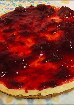 Φωτογραφία της συνταγής Cheesecake φράουλα