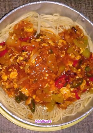 Foto resep Spaghetti Saus Instan