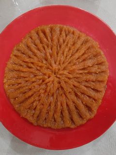 عکسی از دستور حلوا هویج خوشمزه