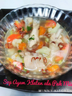 Foto resep Sop Ayam Klaten ala Pak Min