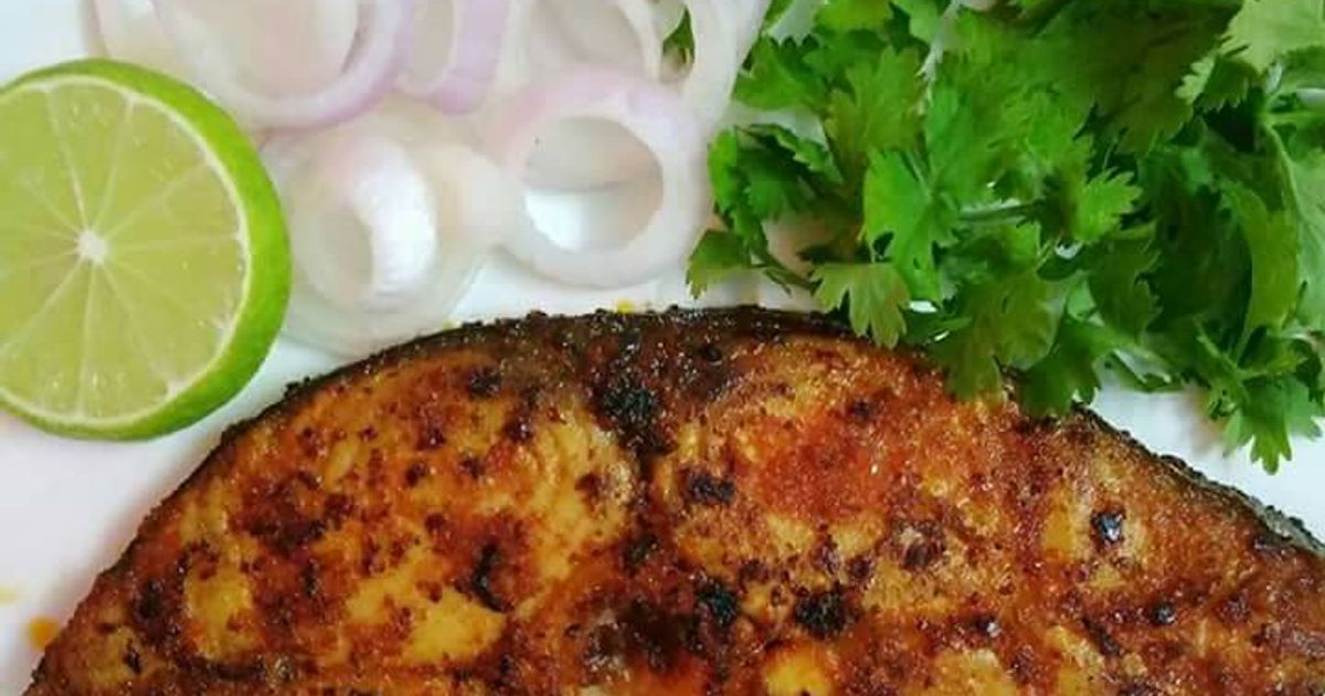 King Fish Recipes Pan Seared King Fish Recipe by Akum Raj Jamir - Cookpad