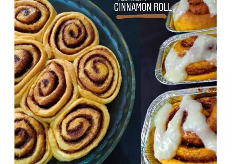 Anti Ribet, Bikin Cinnamon Rolls /Dinner Roll Irit Untuk Jualan