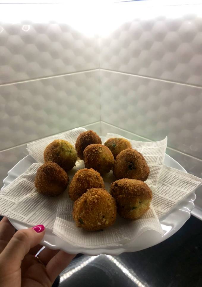 Рисові кульки з фаршем в клярі