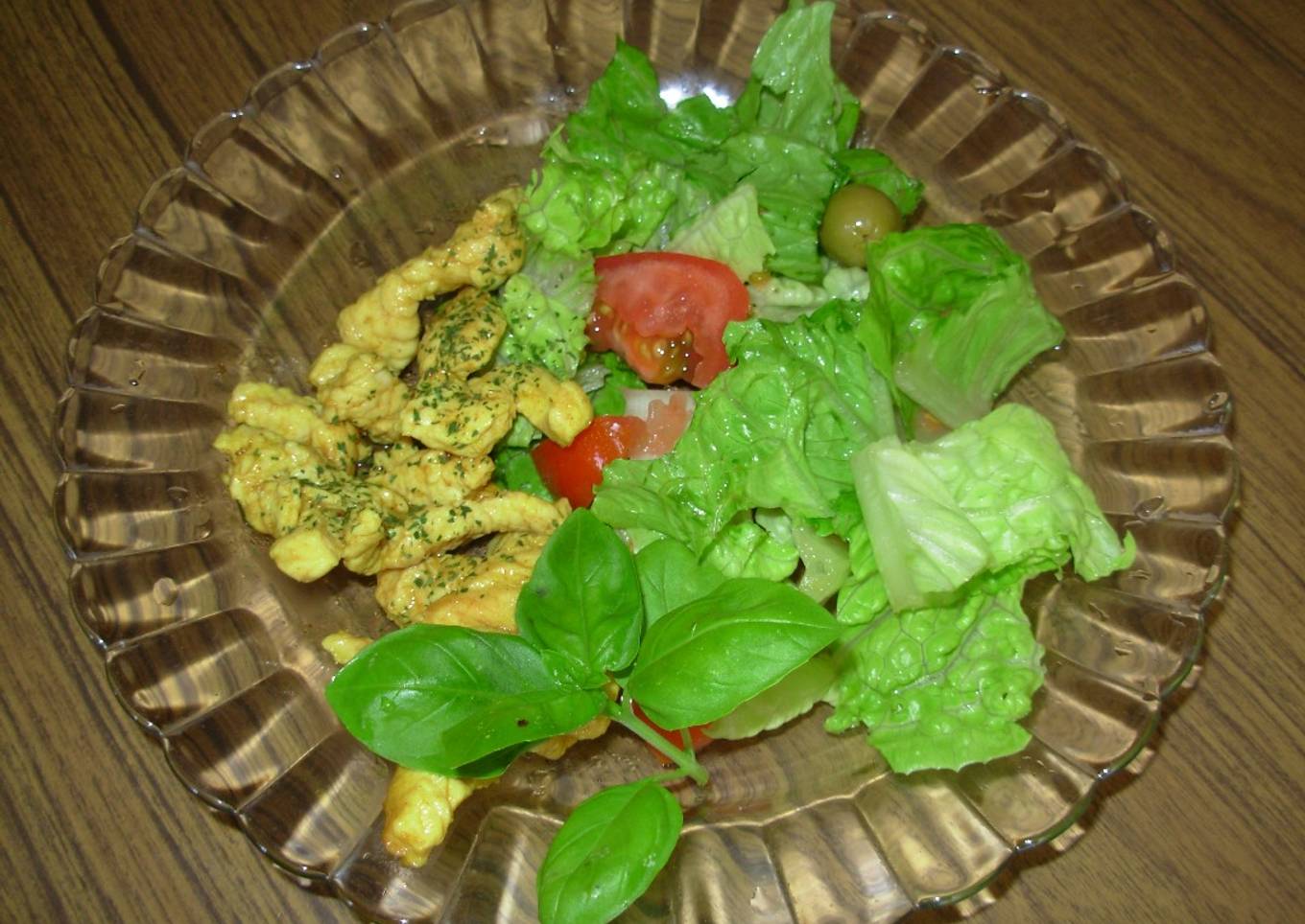 Tiras de pavo/pollo con cúrcuma