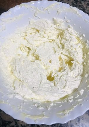 A picture of Buttercream icing#4weekschallenge.