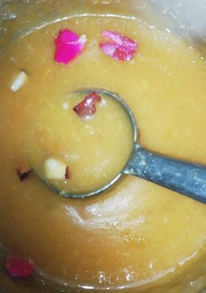 A picture of Jack fruit rice payasam/keer/பலாபழப்பாயசம்.