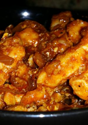A picture of Honey Glazed Chicken.