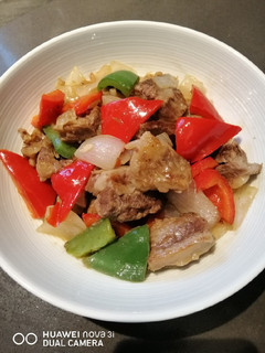 A picture of Beef and Bell Pepper.