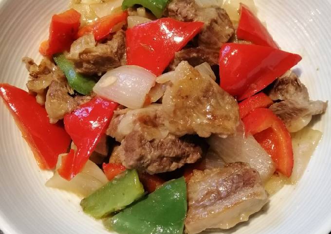 Beef and Bell Pepper