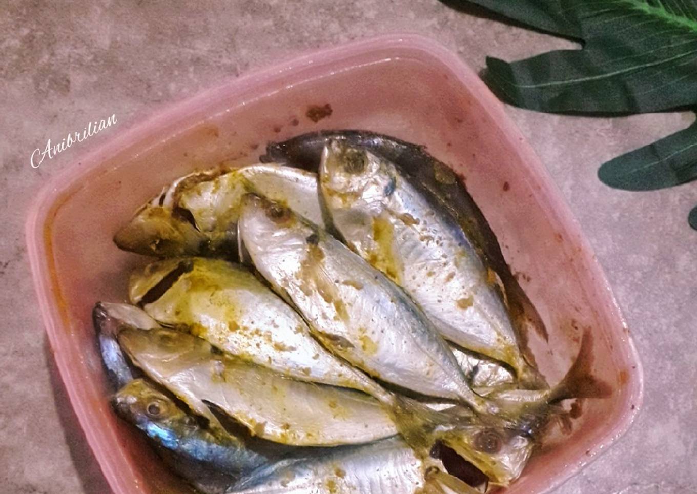 Ikan bumbu kuning si bombay