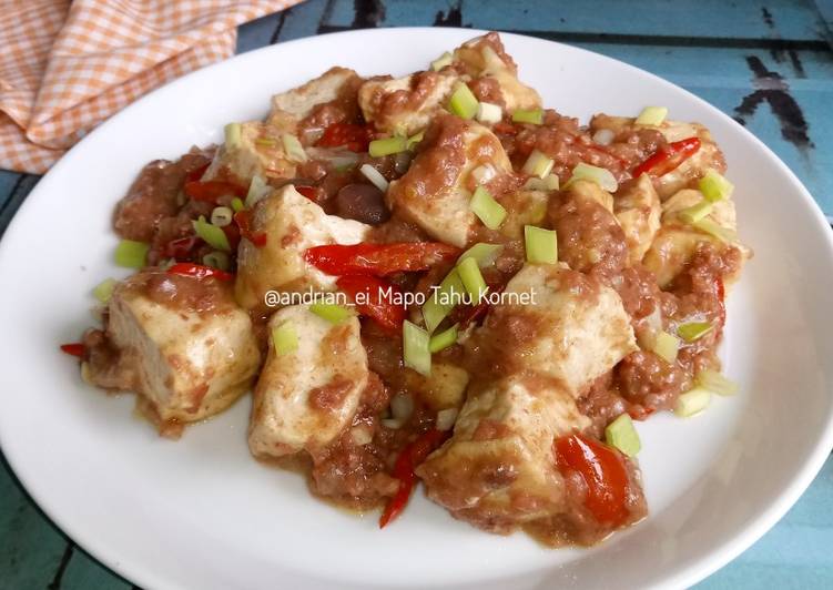 Rahasia Membuat Mapo Tahu Kornet yang Enak