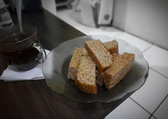 Cara Masakan Resep Puding lumut Gula Aren (kata suami puding lumpur)