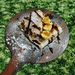 A picture of Banana Nutella Roll.