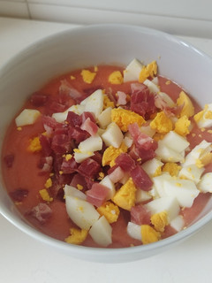 Una foto de Salmorejo