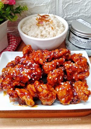 Foto resep Korean spicy chicken