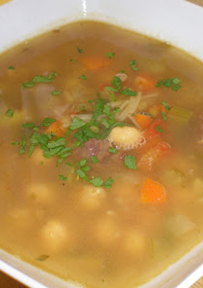 Una foto de Harira (Sopa para el Ramadán)