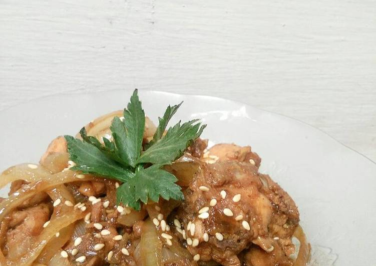 Resep Chicken Teriyaki Simple 🍱 Anti Gagal