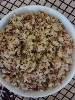صورة لوصفة رز بالشعيريه