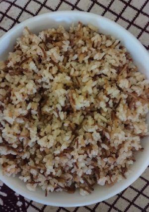 صورة لوصفة رز بالشعيريه