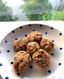 Oat and Cashew Nut Cookies🍪🥜