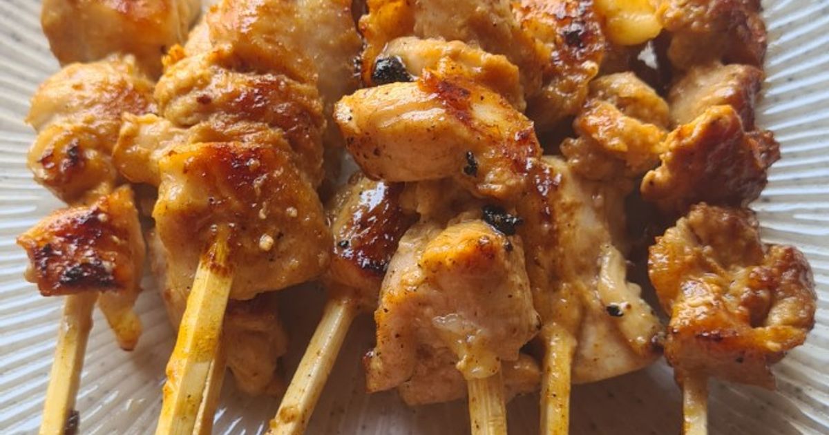 Chicken bang-bang satay