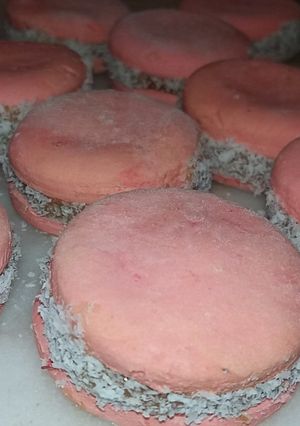 Una foto de Alfajores de maicena