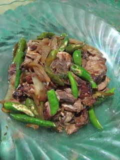 Foto resep Ikan Tongkol Asap Cabe Hijau