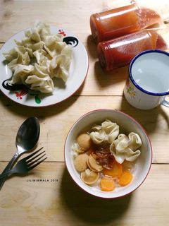 Foto resep Sup pangsit ayam