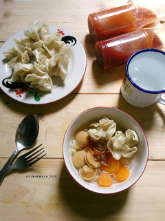 Foto resep Sup pangsit ayam