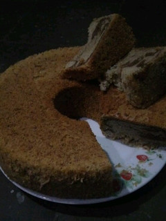 Foto resep Ciffon Cake Marmer Banana#5resepterbaruku