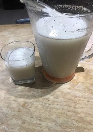 Una foto de Agua de avena 😋