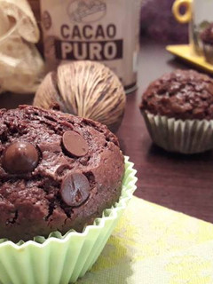 Una foto de Muffins de chocolate estilo Starbucks