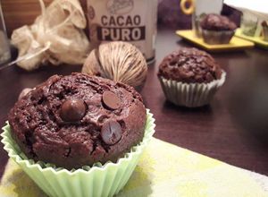 Una foto de Muffins de chocolate estilo Starbucks