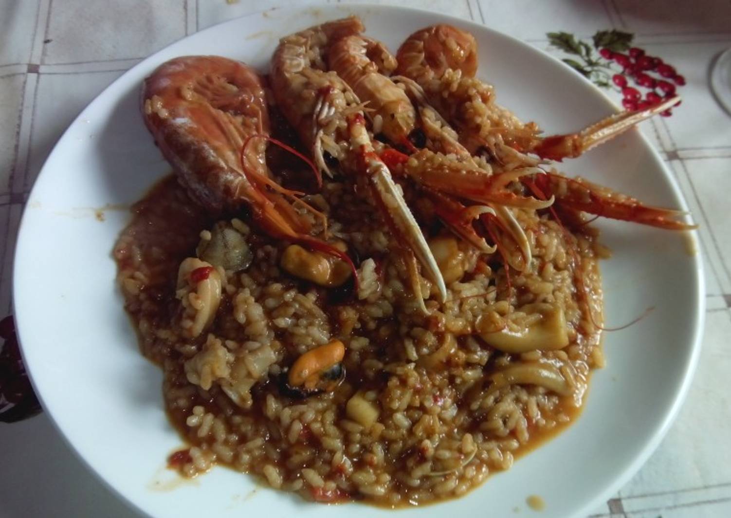 Arroz caldoso de marisco, muy fácil Receta de Manel Cookpad Arroz caldoso de marisco, muy fácil Receta de Manel Cookpad