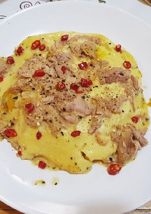 รูปของ ข้าวไข่ข้นทูน่า