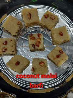 தேங்காய் மலாய் பர்பி செய்முறை முக்கிய புகைப்படம்