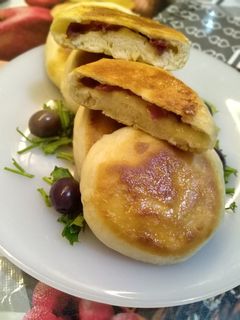 صورة لوصفة فطائر المقلاه السريعة 😋💓